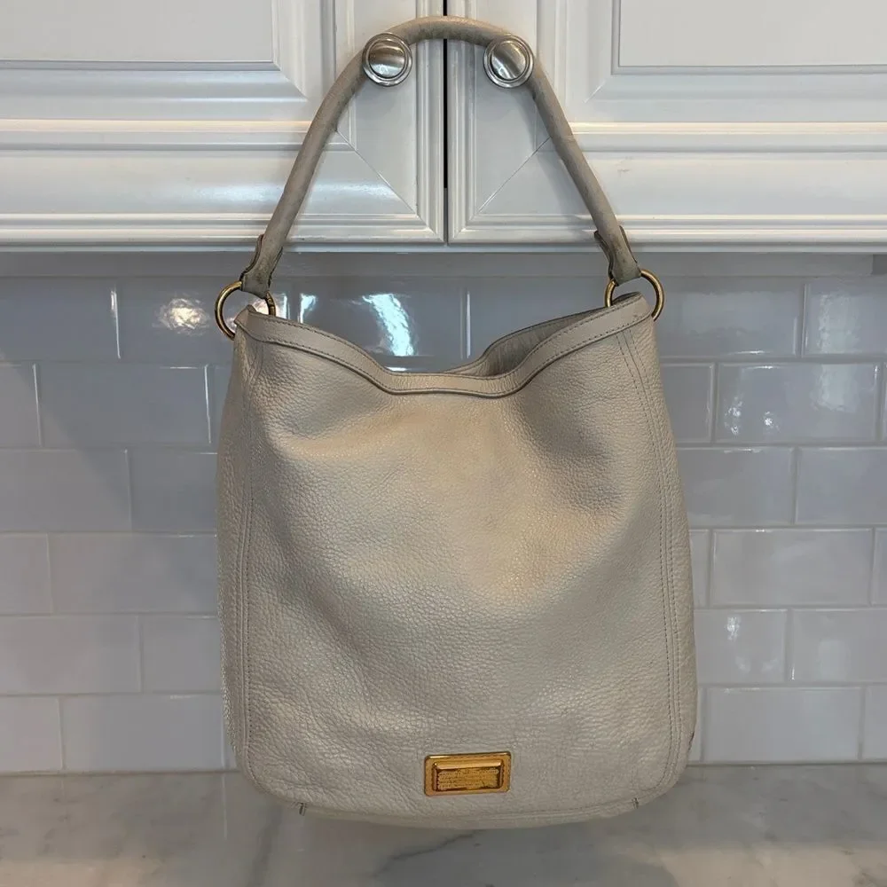 Marc by Marc Jacobs Bag Purse Handbag Leather New Q Hillier Convertible Hobo Bag